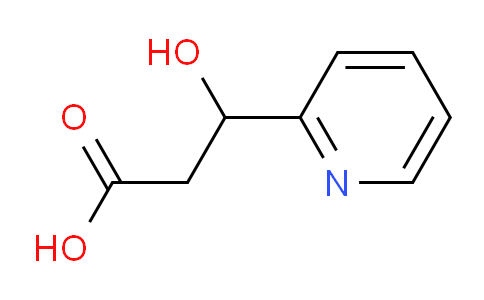 3-Hydroxy-3-(pyridin-2-yl)propanoic acid