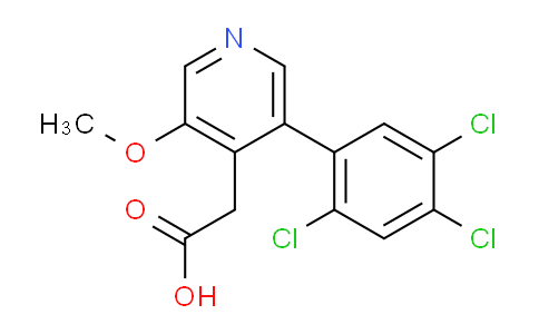 AM24782 | 1261667-31-5 | 3-Methoxy-5-(2,4,5-trichlorophenyl)pyridine-4-acetic acid