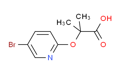 2-((5-Bromopyridin-2-yl)oxy)-2-methylpropanoic acid