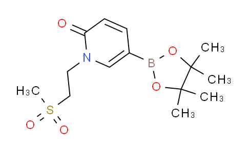 AM247824 | 1083168-89-1 | 1-(2-(methylsulfonyl)ethyl)-5-(4,4,5,5-tetramethyl-1,3,2-dioxaborolan-2-yl)pyridin-2(1H)-one