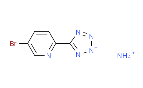 Ammonium 5-(5-bromopyridin-2-yl)tetrazol-2-ide
