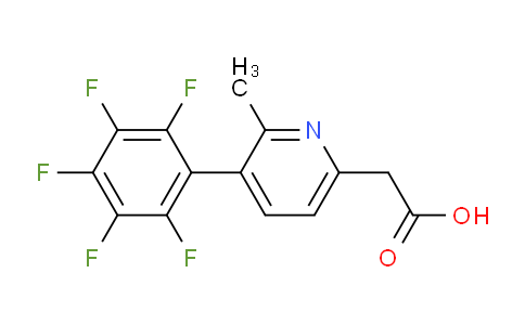AM24784 | 1261549-16-9 | 2-Methyl-3-(perfluorophenyl)pyridine-6-acetic acid