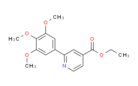 AM247840 | 427885-83-4 | Ethyl 2-(3,4,5-trimethoxyphenyl)pyridine-4-carboxylate