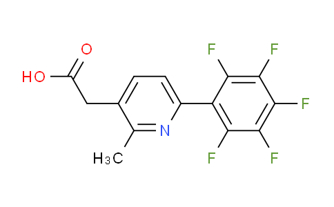 AM24785 | 1261617-21-3 | 2-Methyl-6-(perfluorophenyl)pyridine-3-acetic acid