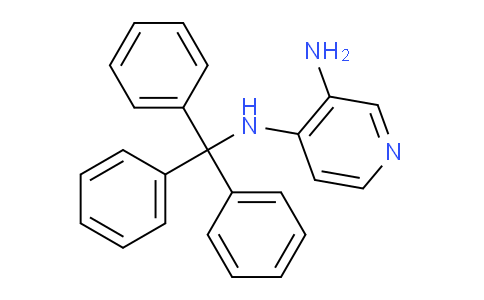 N4-tritylpyridine-3,4-diamine