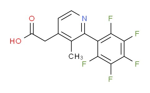 AM24787 | 1261773-50-5 | 3-Methyl-2-(perfluorophenyl)pyridine-4-acetic acid