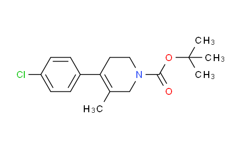 Tert-butyl 4-(4-chlorophenyl)-3-methyl-5,6-dihydropyridine-1(2h)-carboxylate