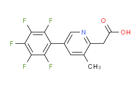 AM24788 | 1261679-92-8 | 3-Methyl-5-(perfluorophenyl)pyridine-2-acetic acid