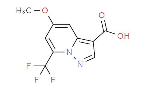 5-Methoxy-7-(trifluoromethyl)pyrazolo[1,5-a]pyridine-3-carboxylic acid
