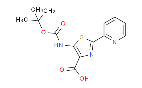 5-(Boc-amino)-2-(pyridin-2-yl)thiazole-4-carboxylic acid