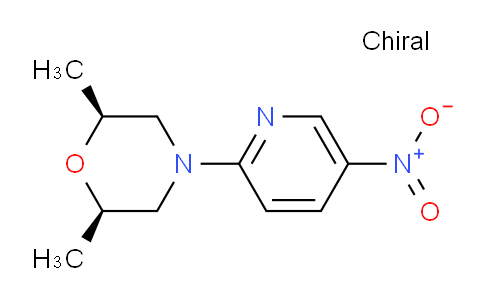 (2S,6r)-2,6-dimethyl-4-(5-nitropyridin-2-yl)morpholine