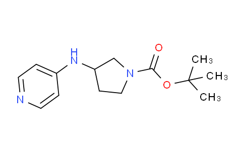 Tert-butyl 3-(pyridin-4-ylamino)pyrrolidine-1-carboxylate