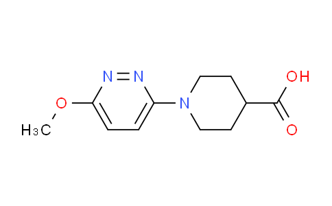 1-(6-Methoxypyridazin-3-yl)piperidine-4-carboxylic acid