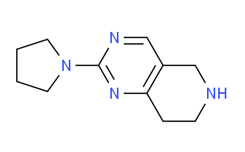 2-(Pyrrolidin-1-yl)-5,6,7,8-tetrahydropyrido[4,3-d]pyrimidine