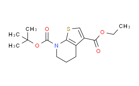 7-Tert-butyl 3-ethyl 5,6-dihydrothieno[2,3-b]pyridine-3,7(4h)-dicarboxylate