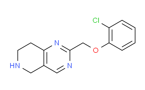 2-((2-Chlorophenoxy)methyl)-5,6,7,8-tetrahydropyrido[4,3-d]pyrimidine
