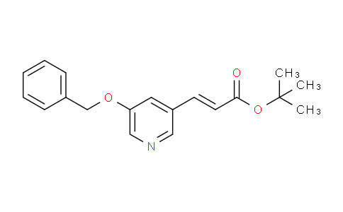 AM247932 | 1311254-83-7 | (E)-Tert-Butyl 3-(5-(benzyloxy)pyridin-3-yl)acrylate