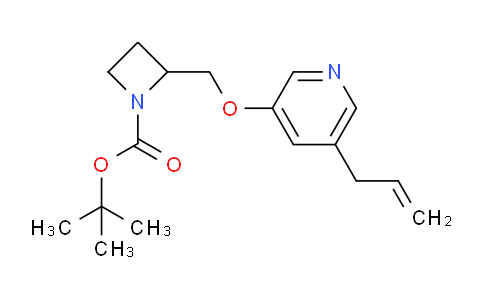 1-Boc-2-((5-allylpyridin-3-yloxy)methyl)azetidine