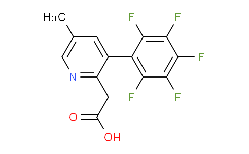 AM24794 | 1261791-72-3 | 5-Methyl-3-(perfluorophenyl)pyridine-2-acetic acid