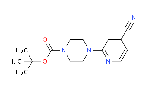 1-N-boc-4-(4-cyanopyridin-2-yl)piperazine