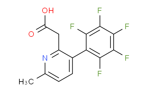 AM24796 | 1261549-19-2 | 6-Methyl-3-(perfluorophenyl)pyridine-2-acetic acid