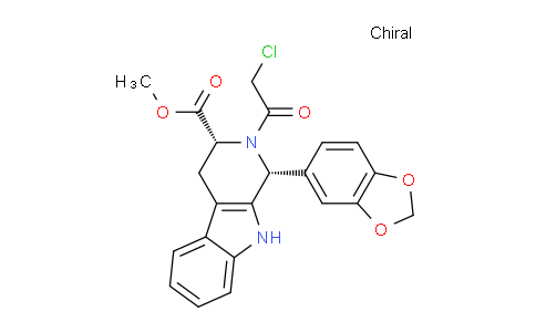 AM247970 | 171596-58-0 | (1R,3r)-1-(1,3-benzodioxol-5-yl)-2-(chloroacetyl)-2,3,4,9-tetrahydro-1h-pyrido[3,4-b]indole-3-carboxylic acid methyl ester