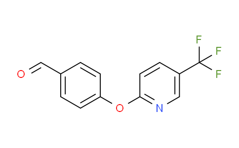 4-((5-(Trifluoromethyl)pyridin-2-yl)oxy)benzaldehyde