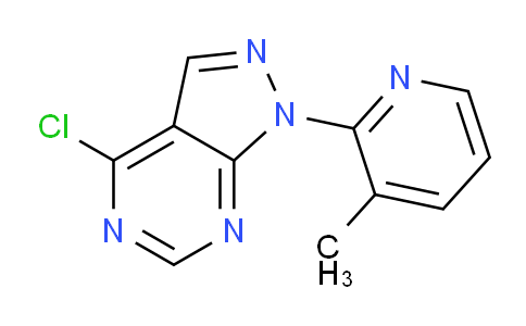 4-Chloro-1-(3-methylpyridin-2-yl)-1H-pyrazolo[3,4-d]pyrimidine