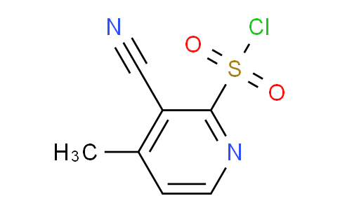 3-Cyano-4-methylpyridine-2-sulfonyl chloride