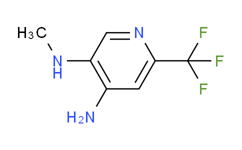 N3-methyl-6-(trifluoromethyl)pyridine-3,4-diamine