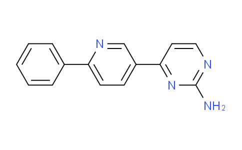 4-(6-Phenylpyridin-3-yl)pyrimidin-2-amine