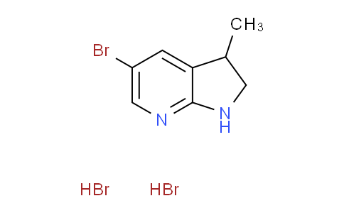 5-Bromo-3-methyl-2,3-dihydro-1H-pyrrolo[2,3-b]pyridine dihydrobromide
