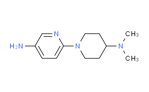 3-Amino-6-(4-(dimethylamino)piperidin-1-yl)-pyridine