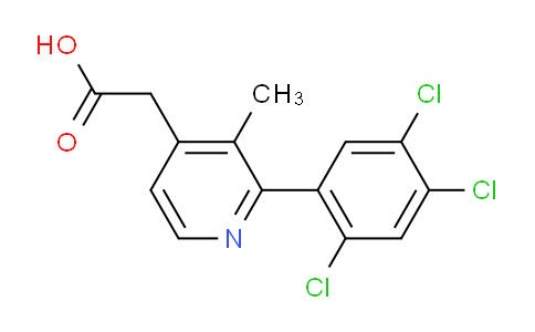AM24801 | 1261668-26-1 | 3-Methyl-2-(2,4,5-trichlorophenyl)pyridine-4-acetic acid