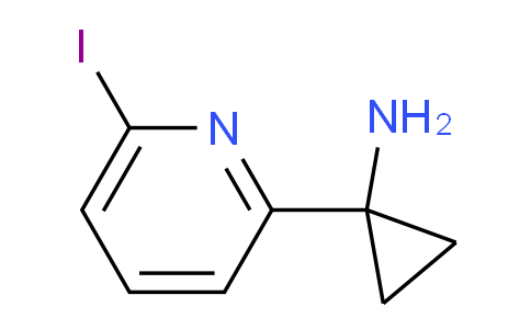 1-(6-Iodopyridin-2-yl)cyclopropanamine
