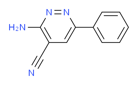 3-Amino--4-cyano-6-phenylpyridazine