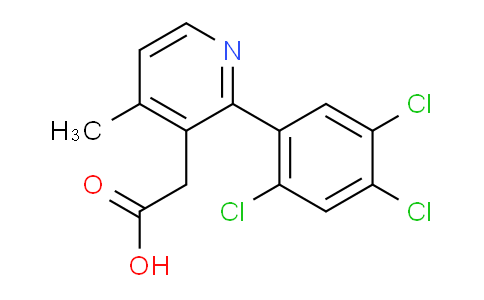 AM24803 | 1261849-21-1 | 4-Methyl-2-(2,4,5-trichlorophenyl)pyridine-3-acetic acid