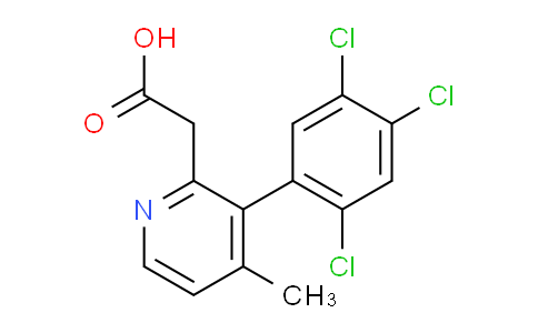 AM24804 | 1261811-97-5 | 4-Methyl-3-(2,4,5-trichlorophenyl)pyridine-2-acetic acid