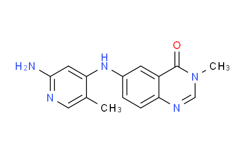 6-(2-Amino-5-methylpyridin-4-ylamino)-3-methylquinazolin-4(3h)-one