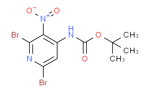 AM248061 | 1303439-11-3 | Tert-butyl (2,6-dibromo-3-nitropyridin-4-yl)carbamate