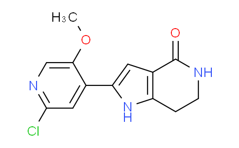 AM248091 | 1403557-11-8 | 2-(2-Chloro-5-methoxypyridin-4-yl)-6,7-dihydro-1H-pyrrolo[3,2-c]pyridin-4(5h)-one