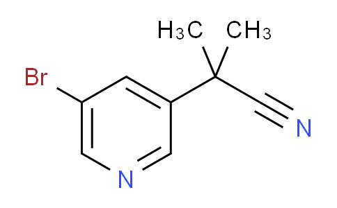 AM248095 | 1257432-08-8 | 2-(5-Bromopyridin-3-yl)-2-methylpropanenitrile