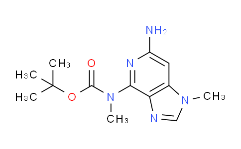 Tert-butyl (6-amino-1-methyl-1H-imidazo[4,5-c]pyridin-4-yl)(methyl)carbamate