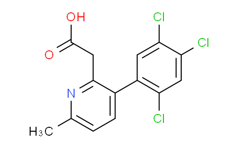 AM24810 | 1261475-83-5 | 6-Methyl-3-(2,4,5-trichlorophenyl)pyridine-2-acetic acid