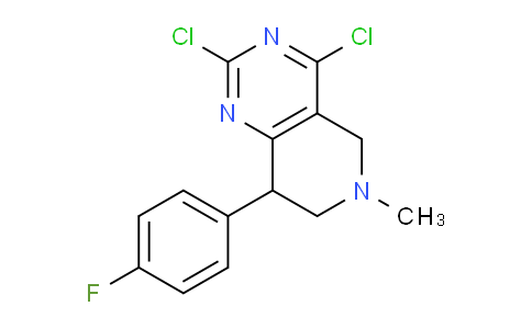 AM248106 | 1263870-59-2 | 2,4-Dichloro-8-(4-fluorophenyl)-6-methyl-5,6,7,8-tetrahydropyrido[4,3-d]pyrimidine