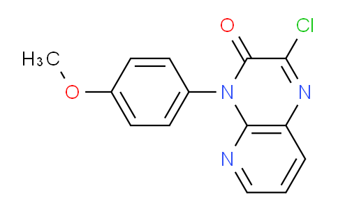 2-Chloro-4-(4-methoxyphenyl)pyrido[2,3-b]pyrazin-3(4h)-one