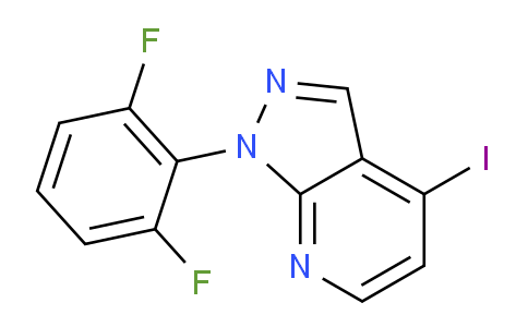 1-(2,6-Difluorophenyl)-4-iodo-1H-pyrazolo[3,4-b]pyridine