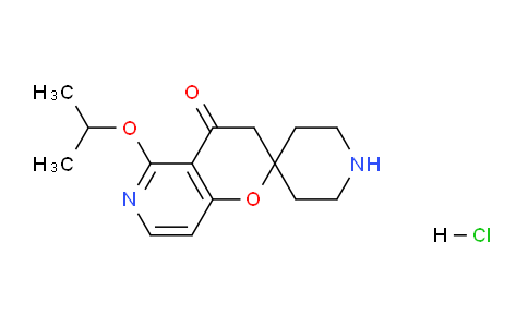 5-Isopropoxyspiro(piperidine-4,2-pyrano[3,2-c]pyridin)-4(3H)-one HCl