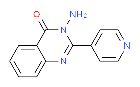 3-Amino-2-(pyridin-4-yl)quinazolin-4(3h)-one