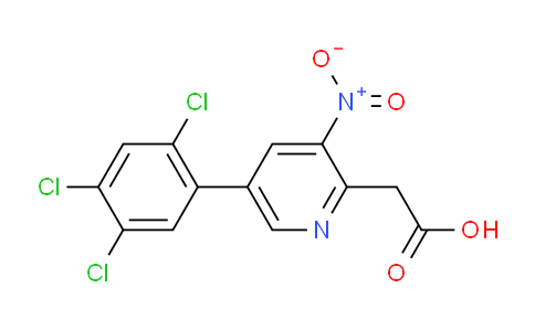 AM24812 | 1261687-11-9 | 3-Nitro-5-(2,4,5-trichlorophenyl)pyridine-2-acetic acid